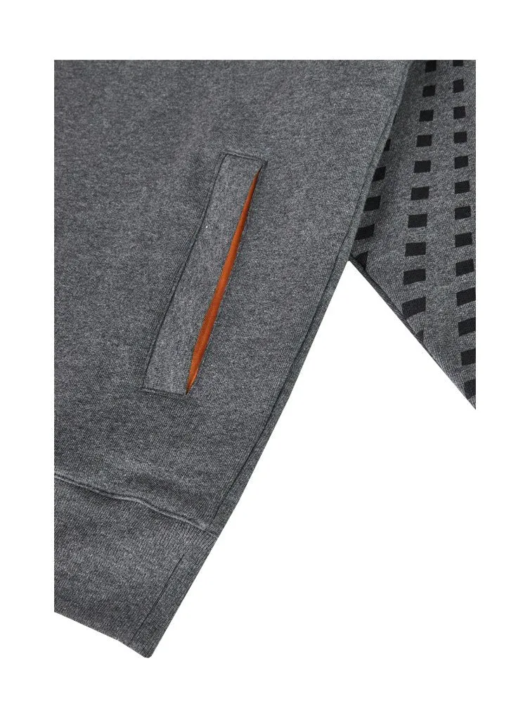 DreamHack Classic Pullover hanorac gri warp bumbac