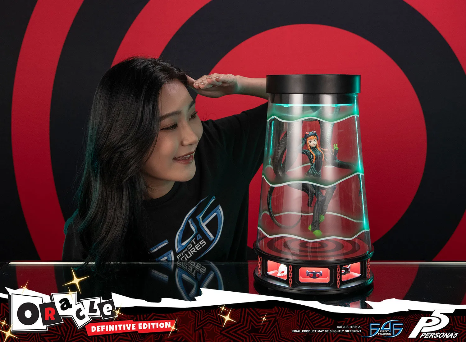 First 4 Figures Persona 5 Oracle statuetă Definitive Edition LED
