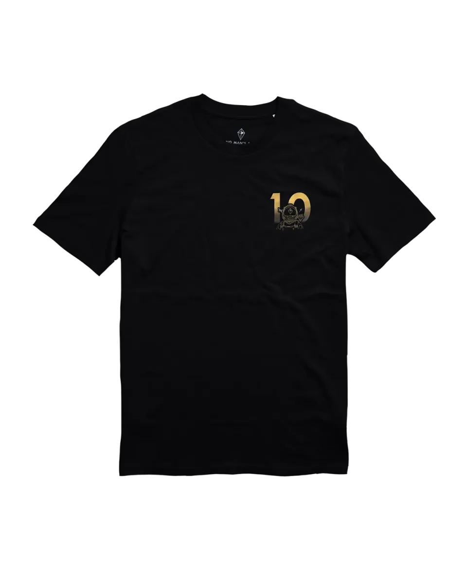 No Man's Sky 10th Anniversary tricou negru oficial