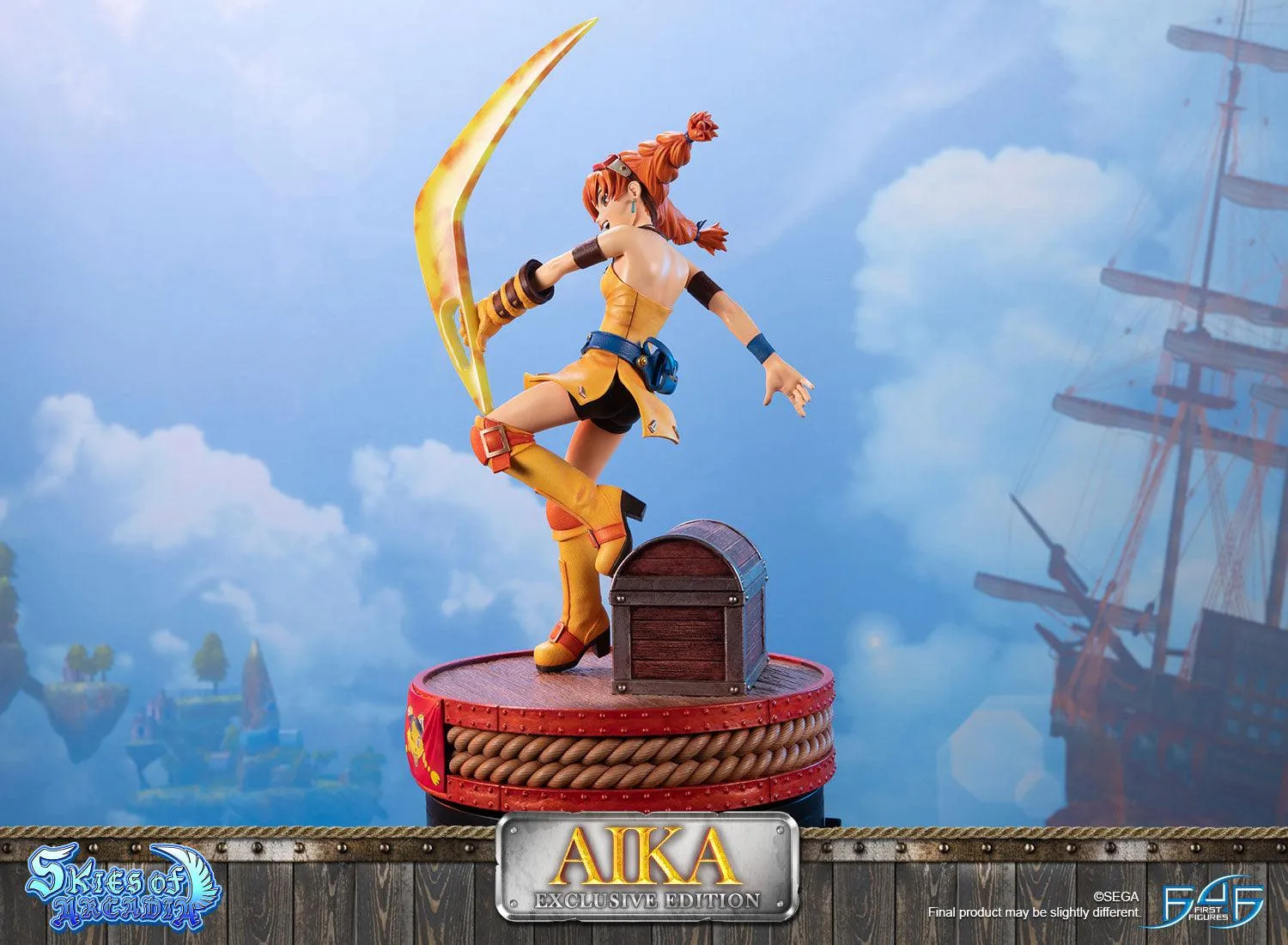 First 4 Figures Skies of Arcadia Aika statuetă Exclusive