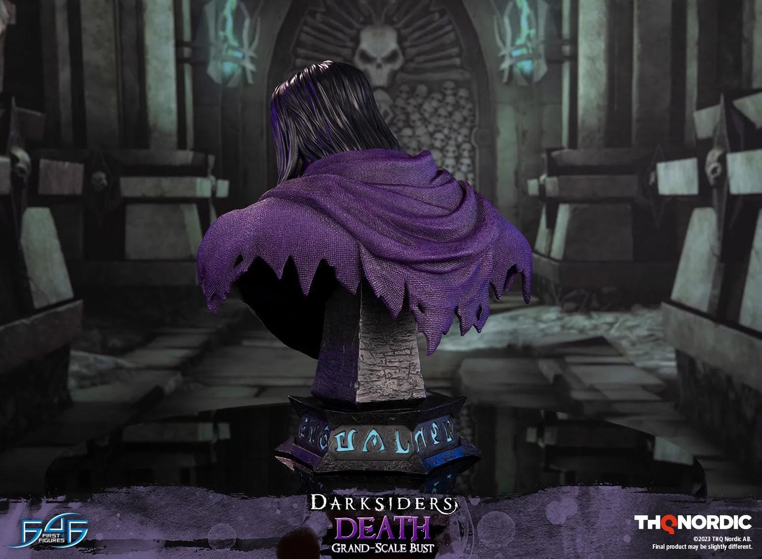 First 4 Figures Darksiders Death bust rasina rotativ