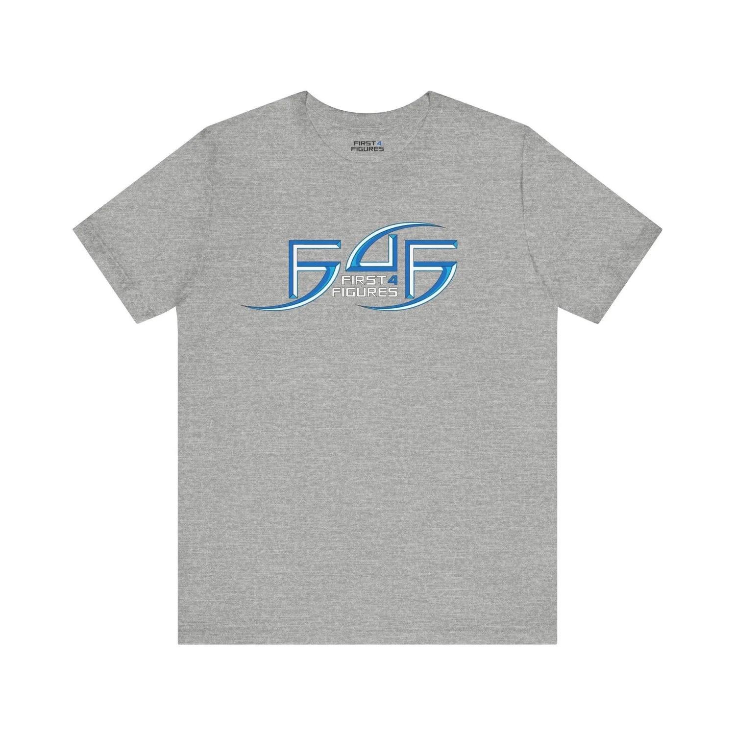 First 4 Figures Classic Logo tricou negru M bumbac