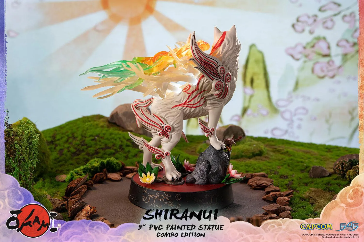 First 4 Figures Okami Shiranui statueta PVC Combo Edition