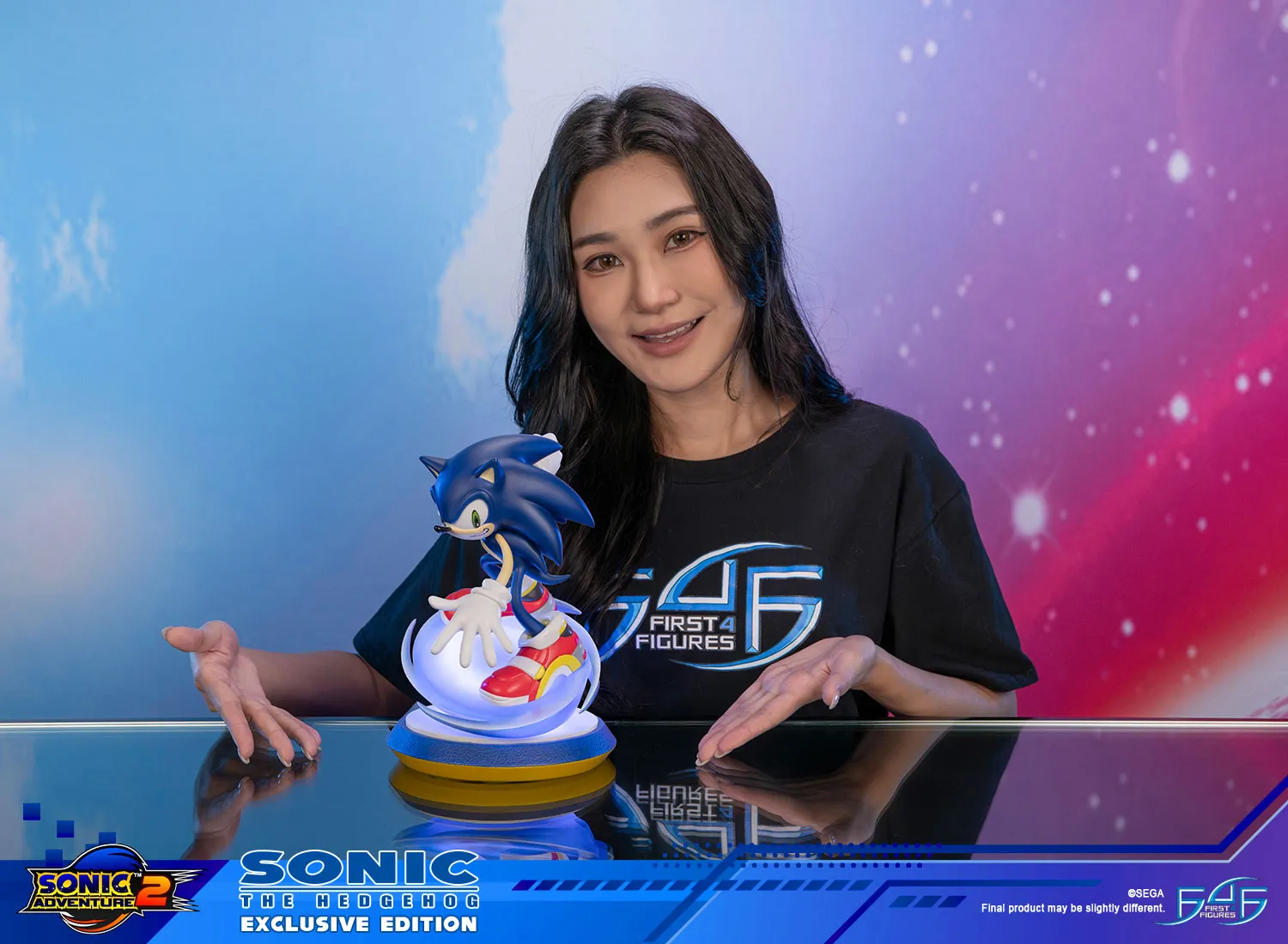 First 4 Figures Sonic Adventure 2 Sonic statueta Exclusive LED