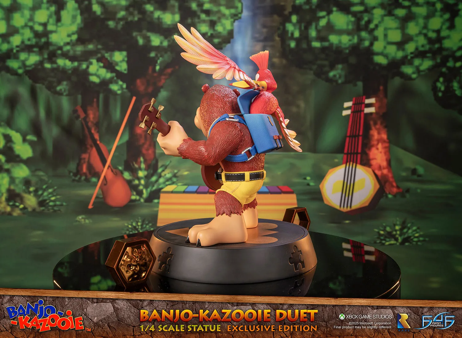 First 4 Figures Banjo-Kazooie Duet 1/4 statuetă Exclusive