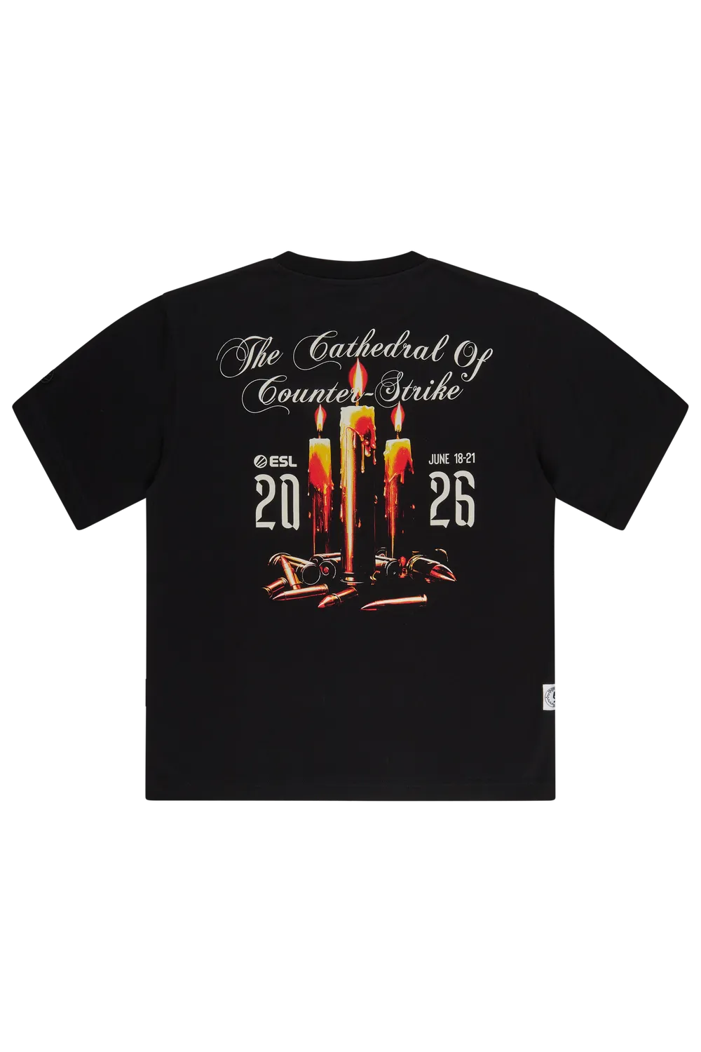 ESL Gaming IEM Cologne 2026 Tricou Negru Bumbac Editie Limitata