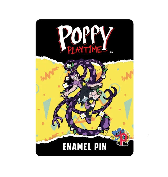 Huggy Wuggy Poppy Playtime Lily Lovebraids pin colecție