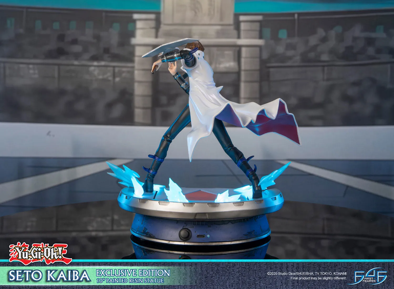 First 4 Figures Yu-Gi-Oh Seto Kaiba statueta LED exclusiv