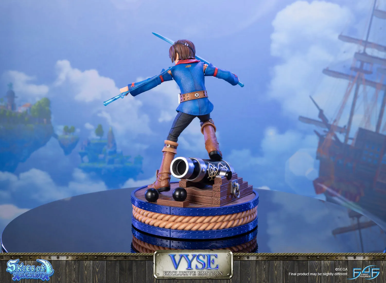 First 4 Figures Vyse Exclusive statuetă cu săbii fosforescente