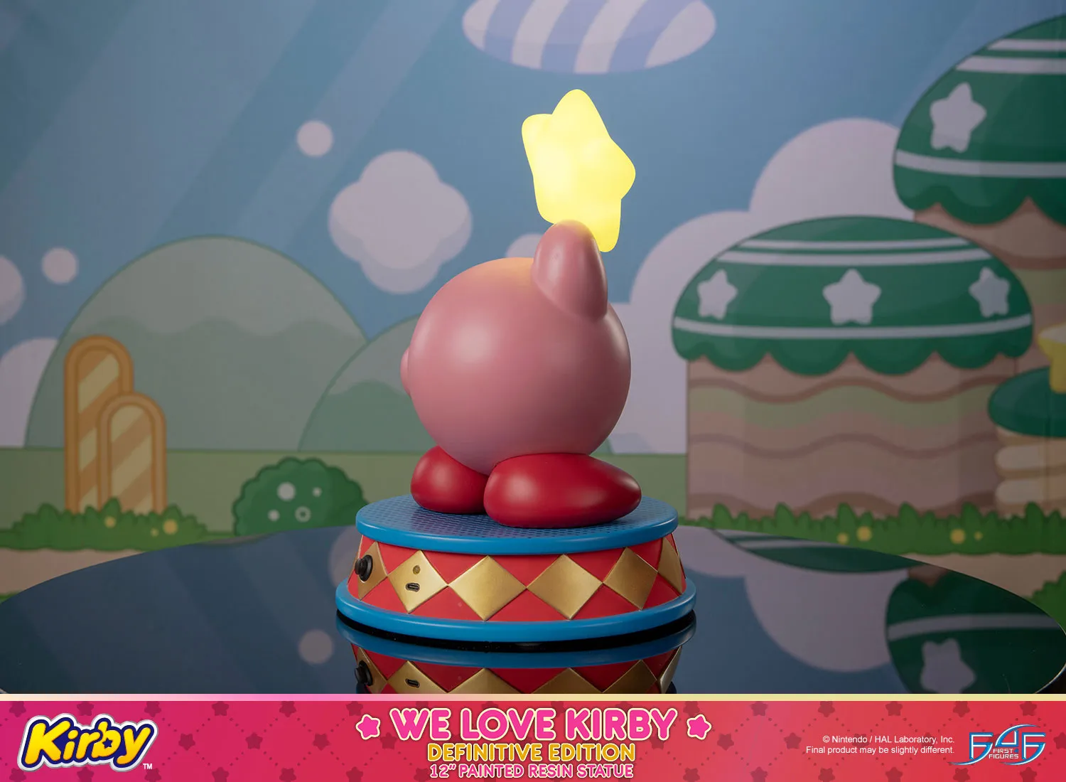 First 4 Figures Kirby We Love Kirby Definitive statuetă LED