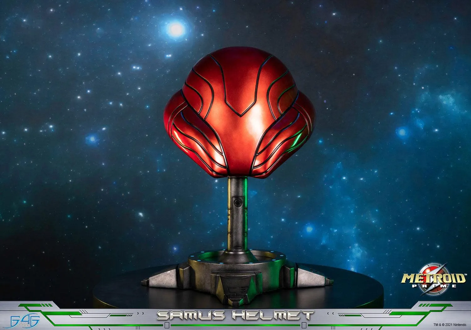 First 4 Figures Metroid Samus Helmet cască replică rășină