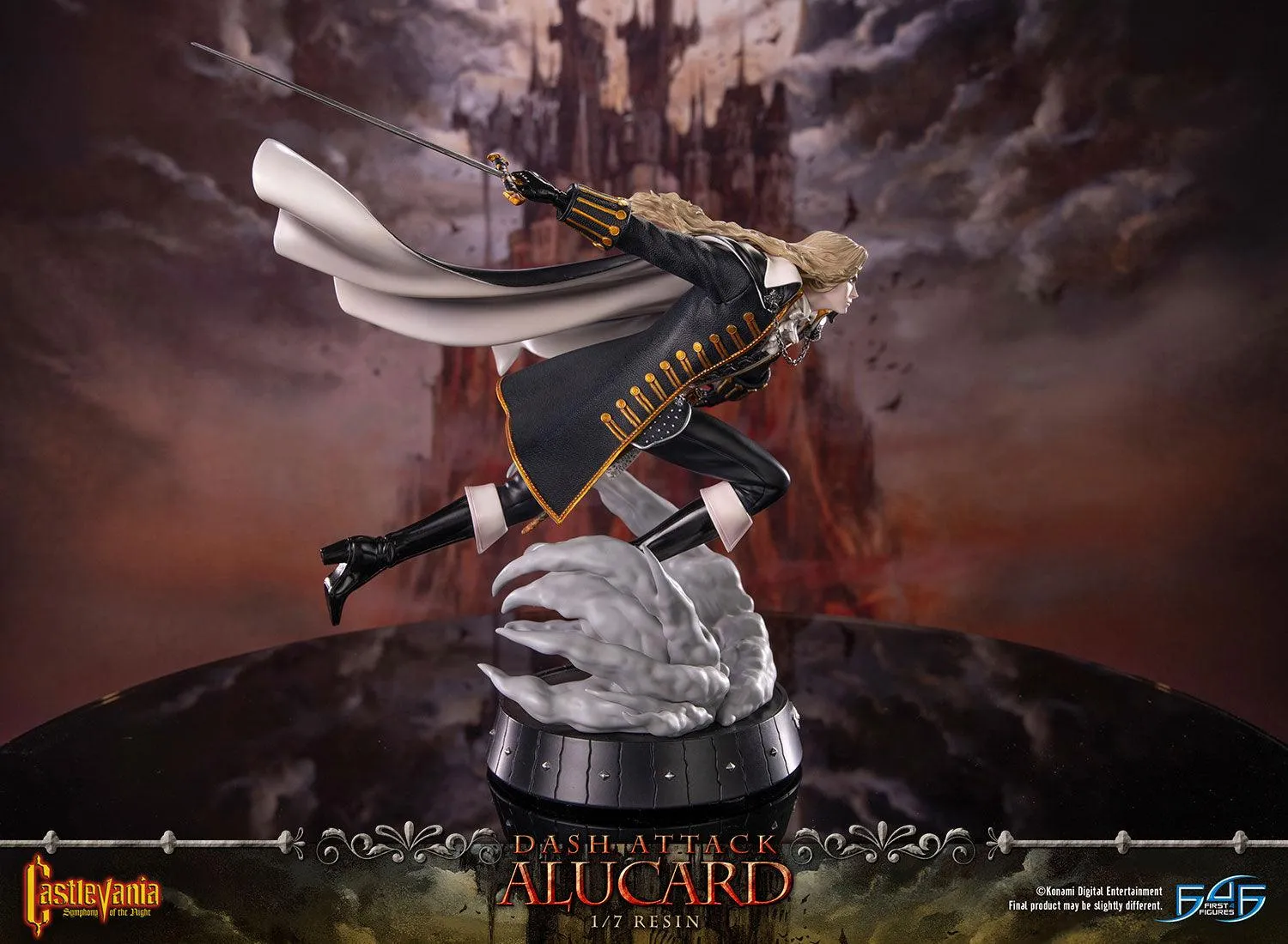 First 4 Figures Castlevania Alucard statuetă Dash Attack 30 cm