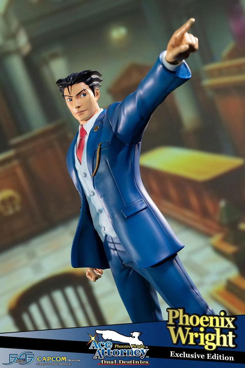 First 4 Figures Phoenix Wright Dual Destinies statueta Exclusive rasina