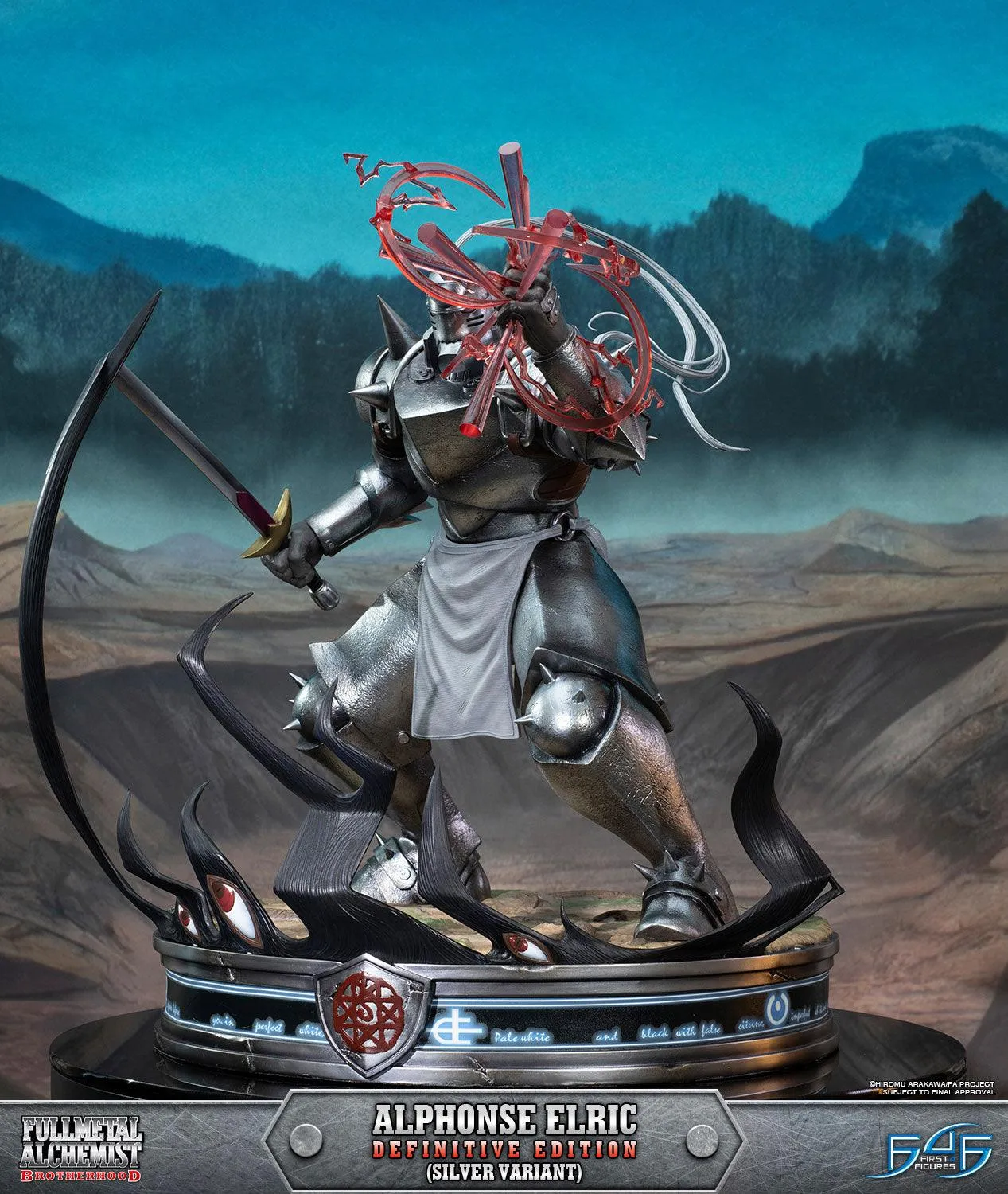 First 4 Figures Alphonse Elric Definitive Edition statuetă Silver