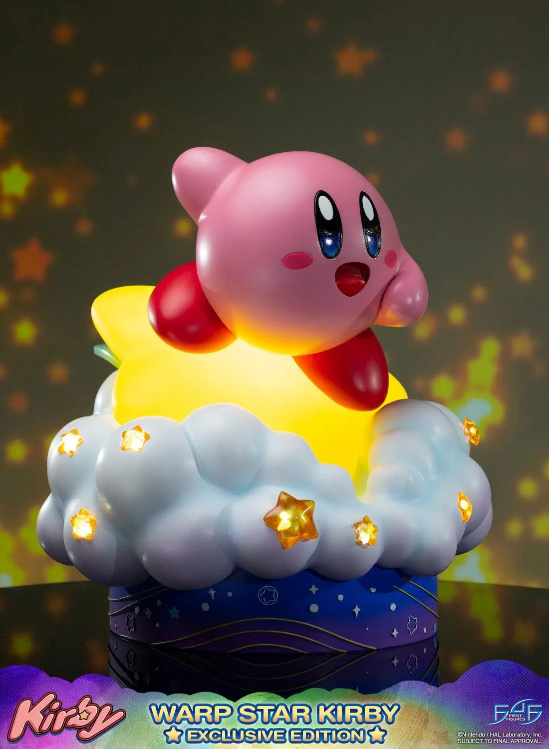 First 4 Figures Kirby Warp Star statueta Exclusive LED