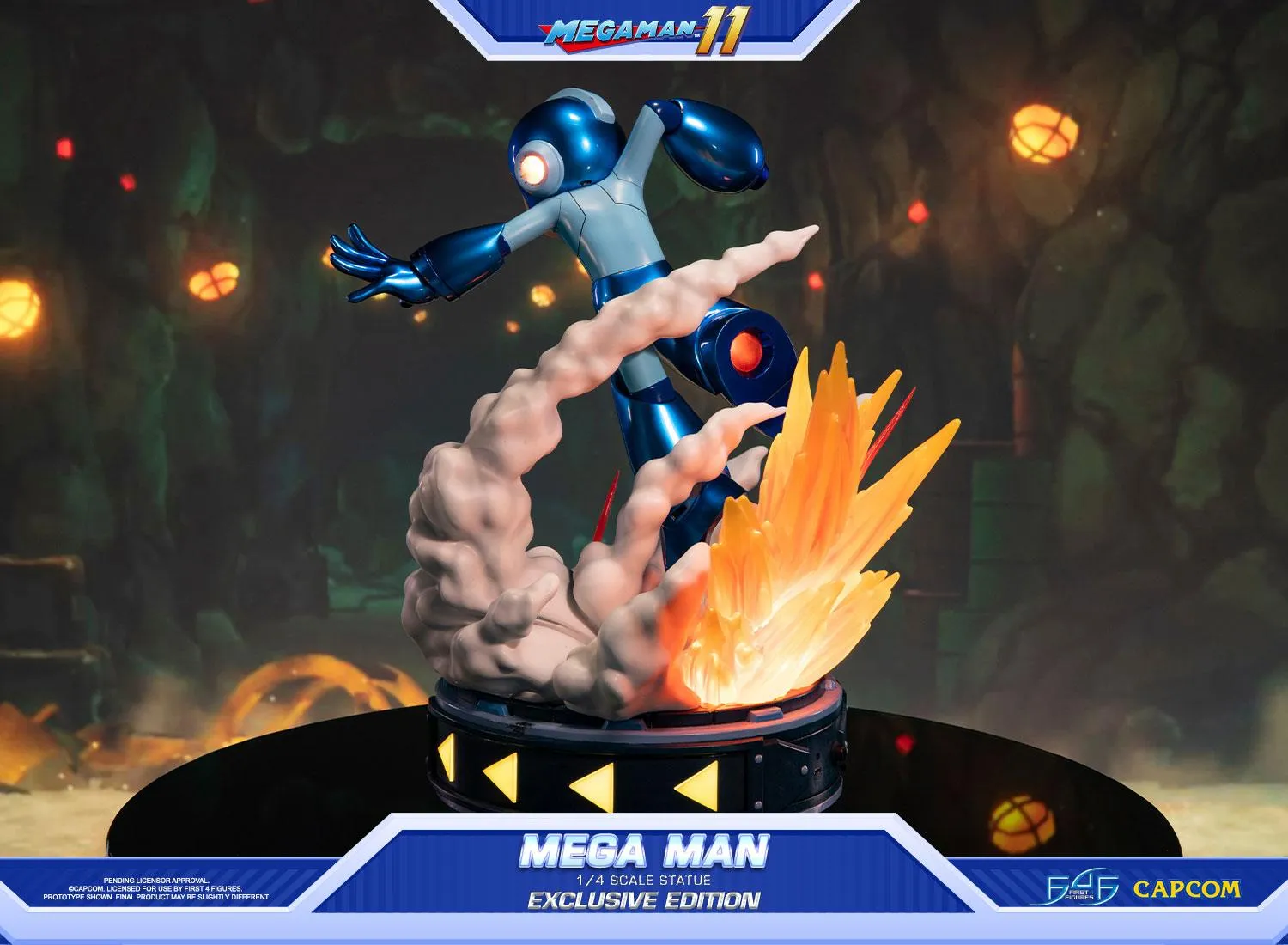 First 4 Figures Mega Man 11 statuetă Exclusive LED rășină