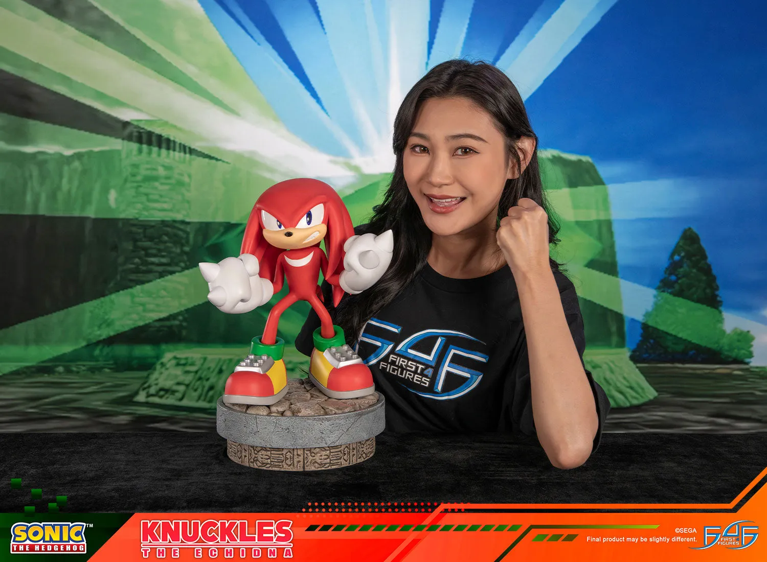 First 4 Figures Sonic Knuckles statueta Modern 37.5cm