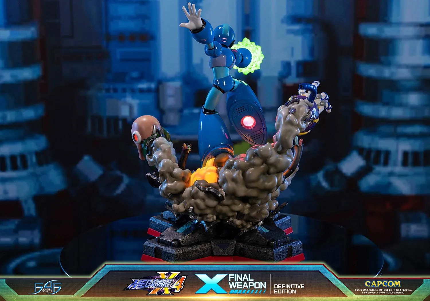 First 4 Figures Mega Man X4 X Final Weapon statuetă Definitive Edition