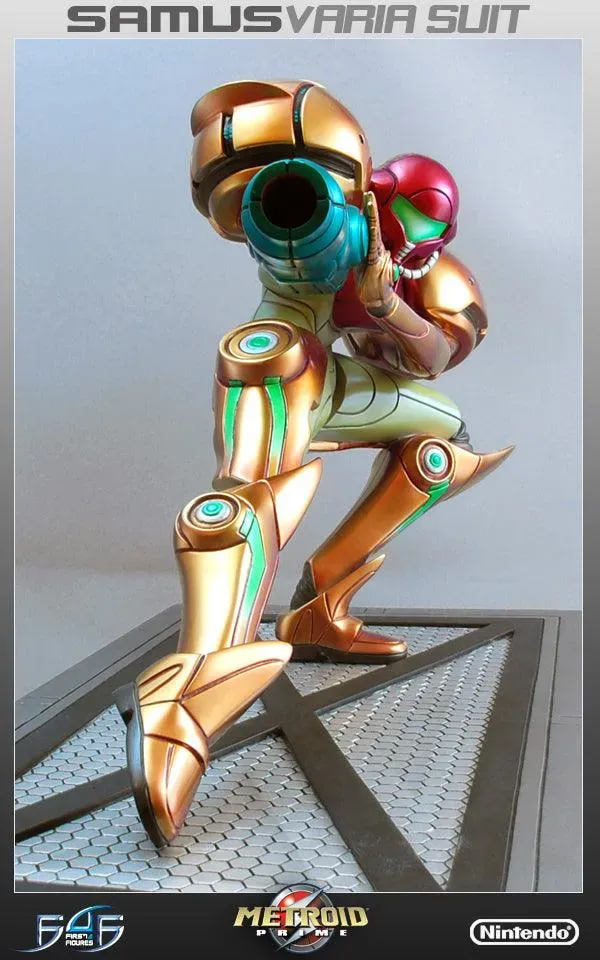 First 4 Figures Metroid Samus Varia Suit statuetă polystone
