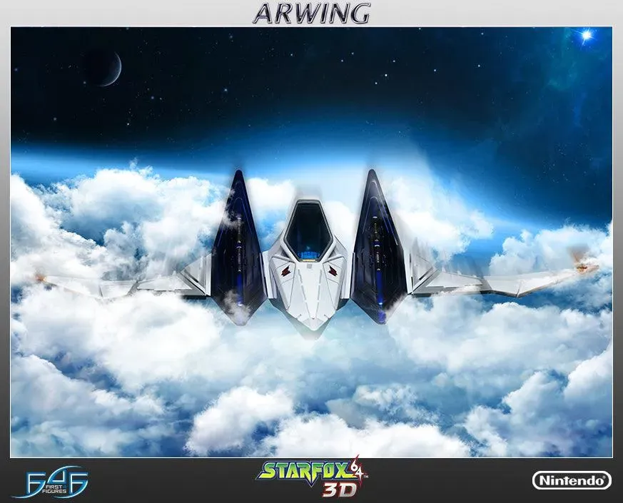 First 4 Figures Star Fox Arwing statueta polystone 45 cm