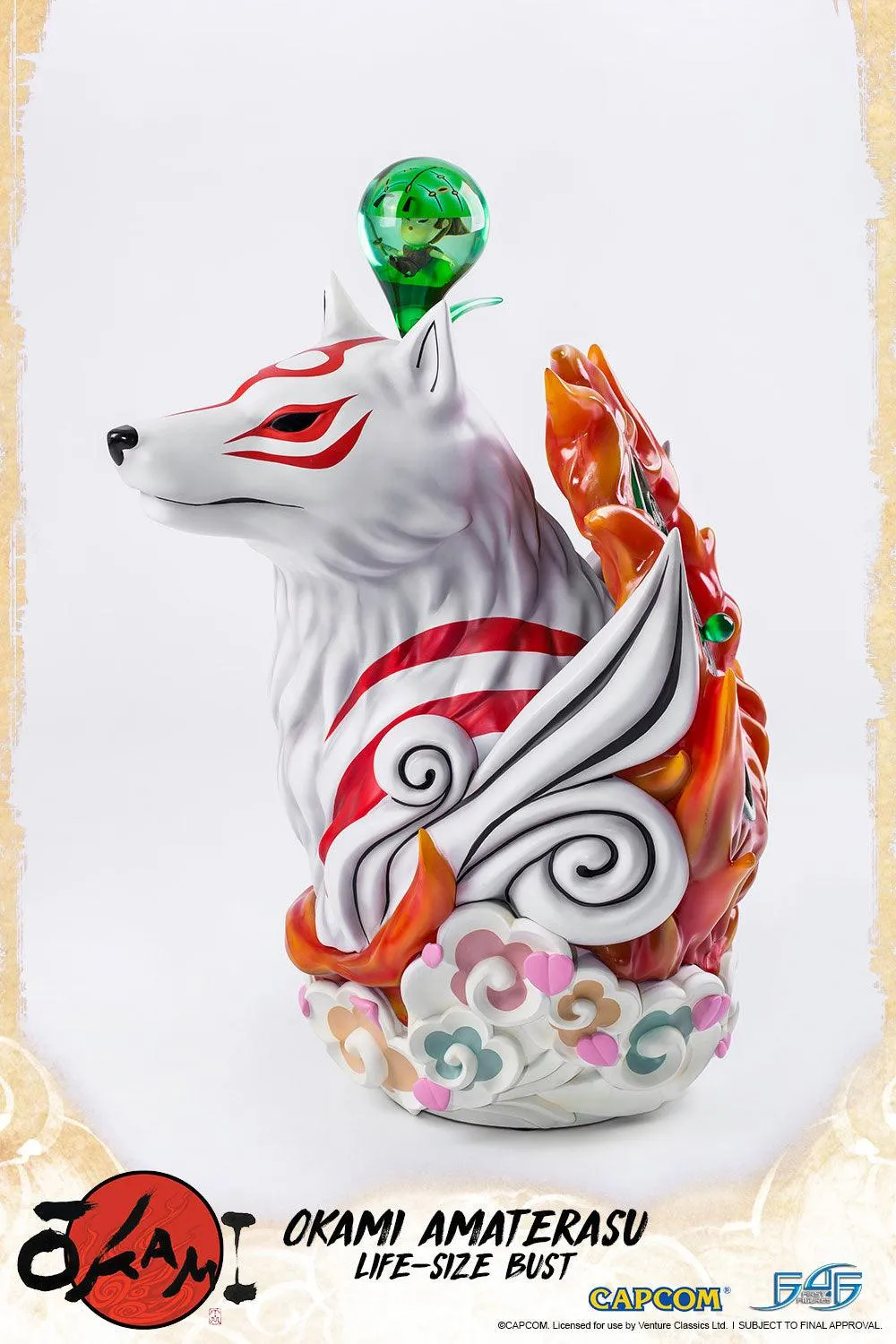 First 4 Figures Okami Amaterasu bust life size rasina