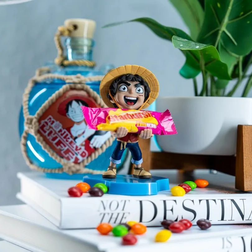 Exquisite Gaming Mini Cable Guys Luffy suport telefon One Piece