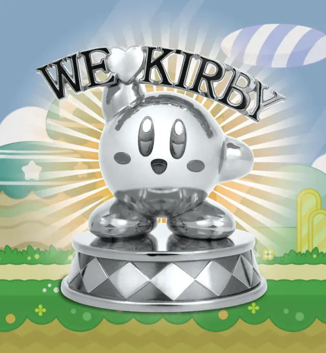 First 4 Figures Kirby We Love Kirby Silver statueta metal 10cm