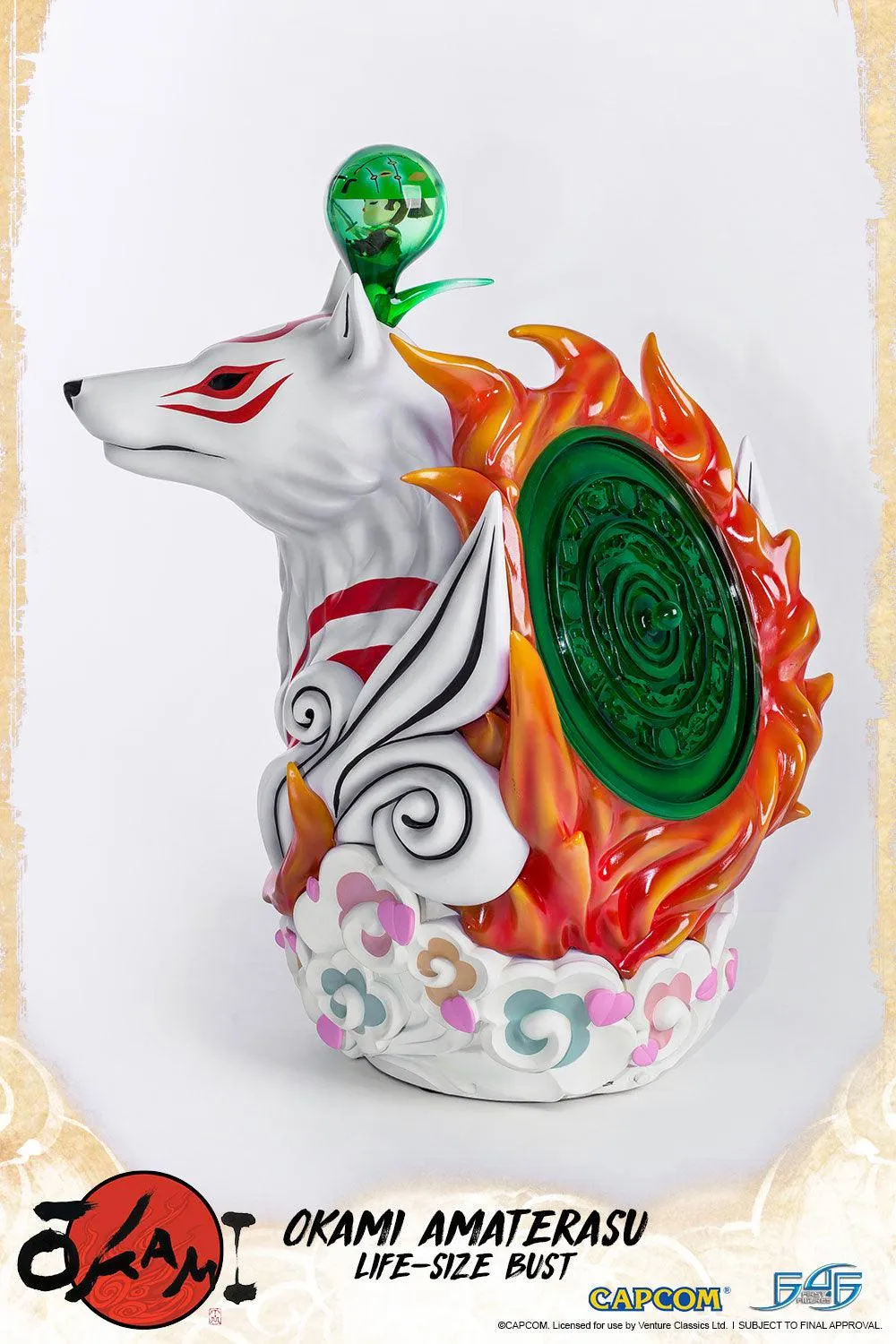 First 4 Figures Okami Amaterasu bust life size rasina
