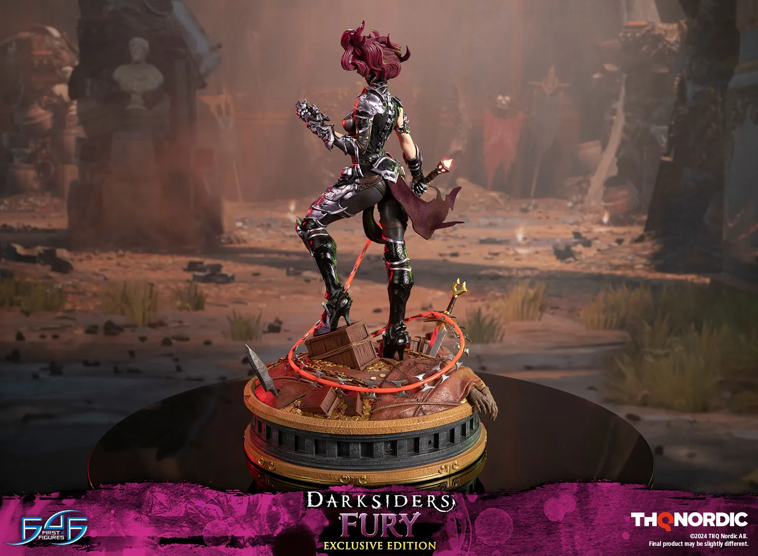 First 4 Figures Darksiders Fury statueta Exclusive Edition LED