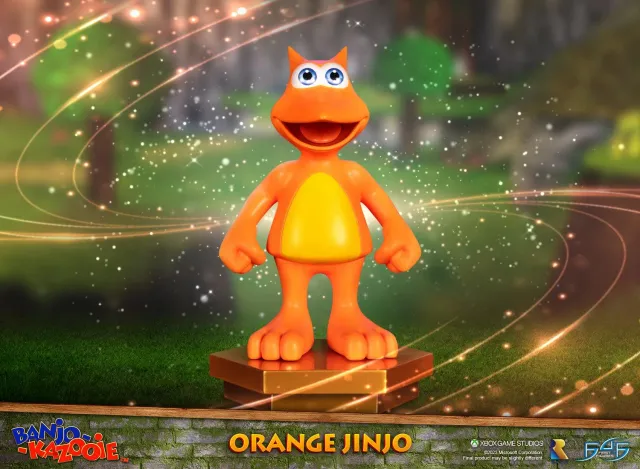 First 4 Figures Banjo-Kazooie Orange Jinjo statuetă rășină 23 cm