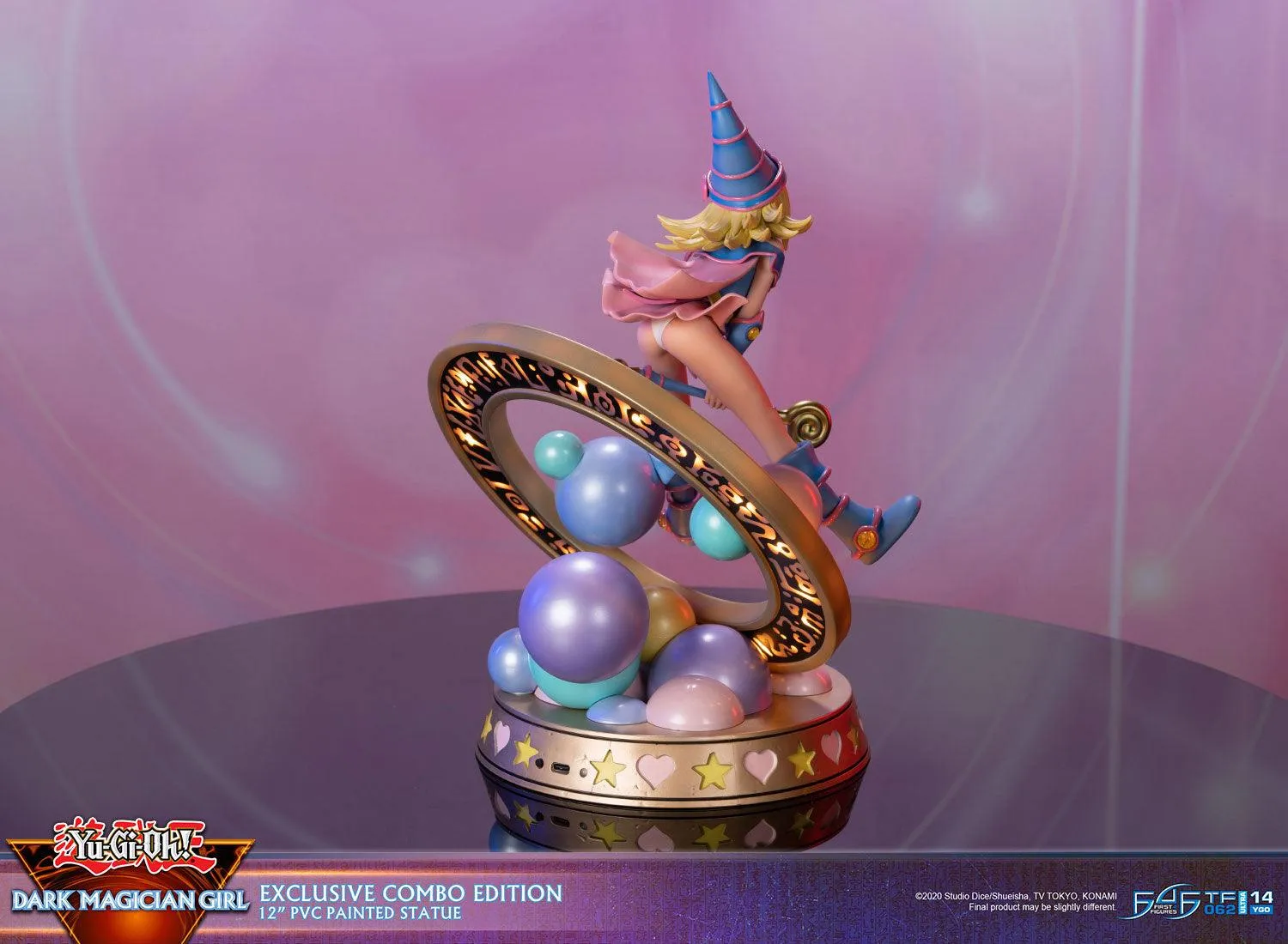 First 4 Figures Yu-Gi-Oh Magician Girl statueta PVC Combo 2buc
