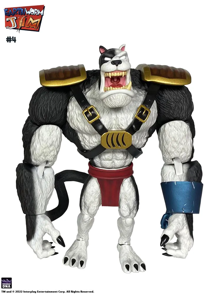 Premium DNA Toys Earthworm Jim Bob #4 figurina articulata 18cm