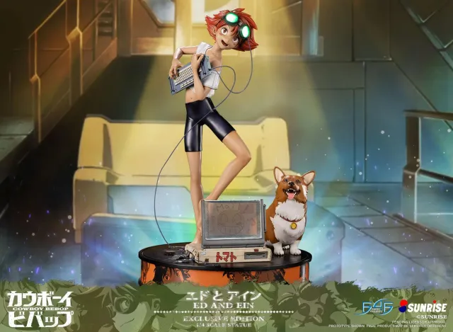 First 4 Figures Cowboy Bebop Ed and Ein statuetă Exclusive