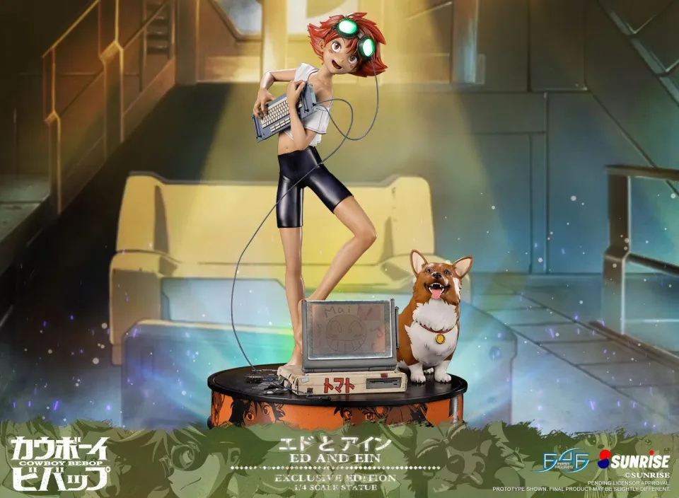 First 4 Figures Cowboy Bebop Ed and Ein statuetă Exclusive