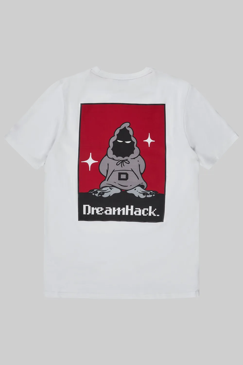 ESL Gaming DreamHack Pixel Grind Logo tricou alb bumbac