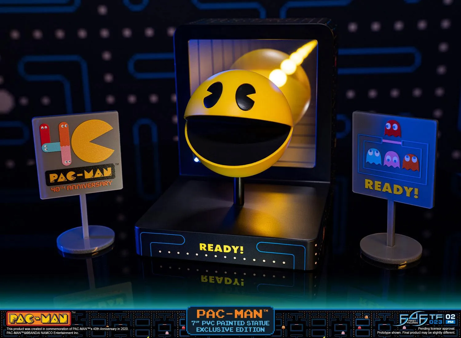 First 4 Figures PAC-MAN figurină Exclusive Edition LED