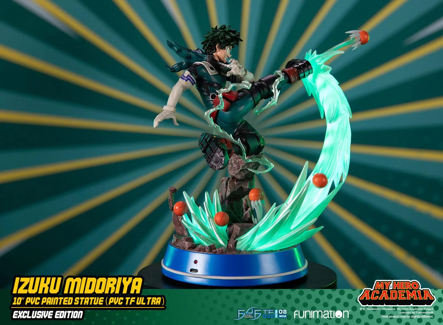 First 4 Figures My Hero Academia Izuku Midoriya statuetă Exclusive