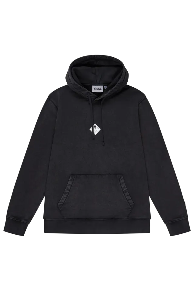 ESL CS de_anubis hanorac negru bumbac acid wash