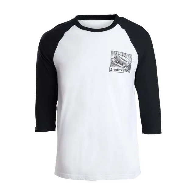 Huggy Wuggy Poppy Playtime Go Go Go tricou maneca 3/4 manga
