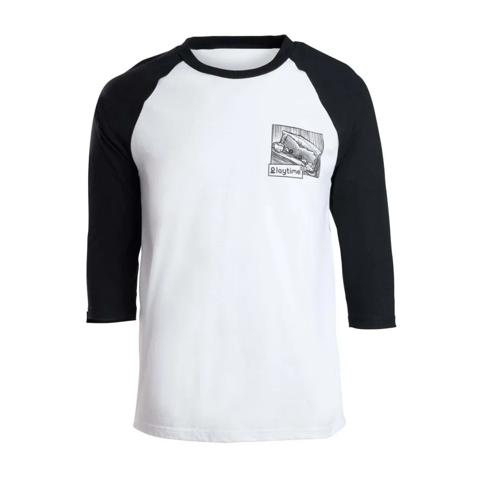 Huggy Wuggy Poppy Playtime Go Go Go tricou maneca 3/4 manga