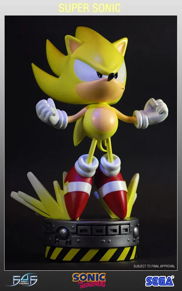 First 4 Figures Sonic Super Sonic statueta rasina aurie