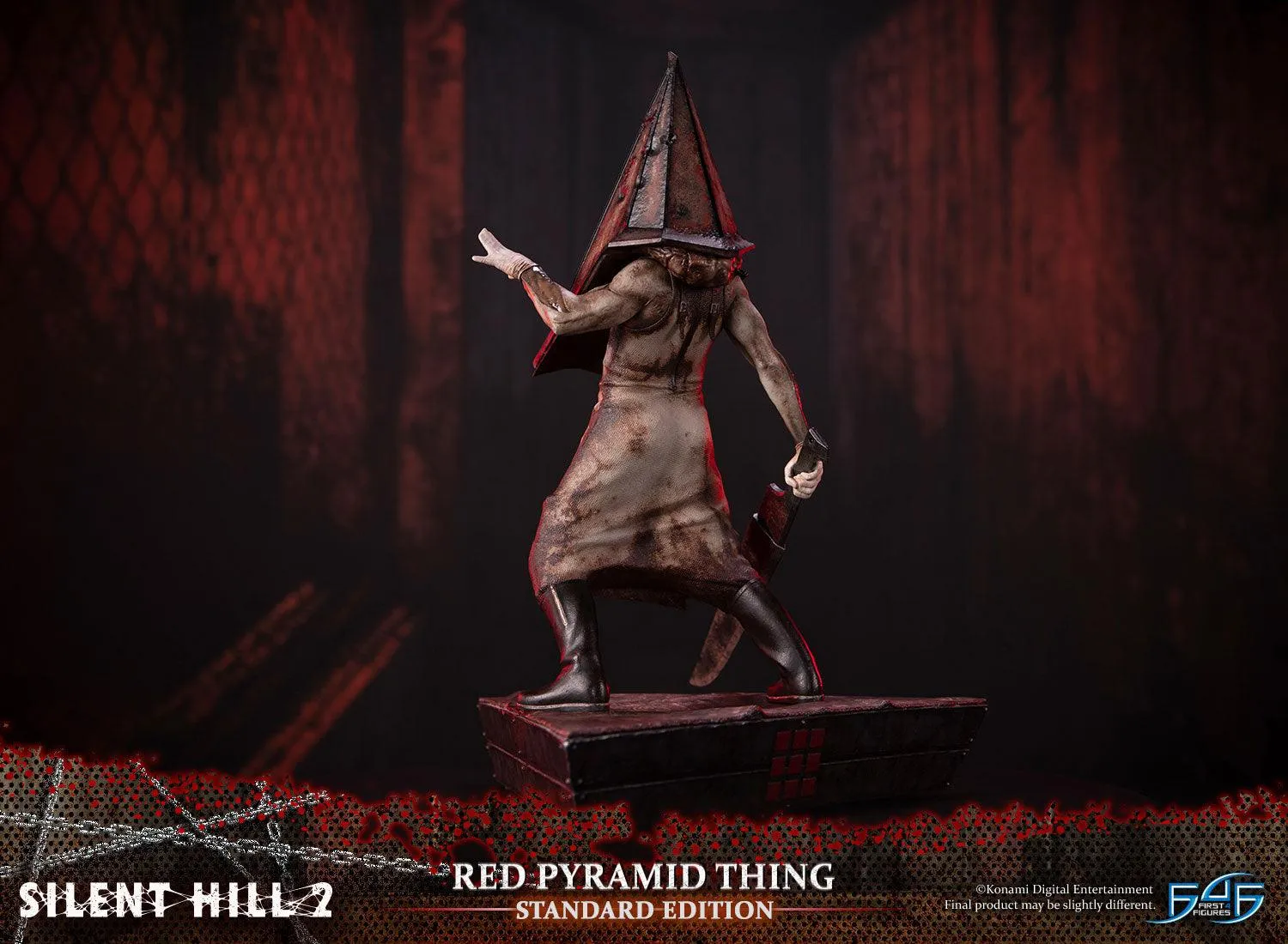 First 4 Figures Silent Hill Red Pyramid Thing statuetă rășină