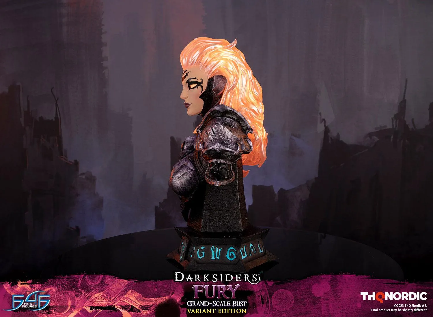 First 4 Figures Darksiders Fury Bust Variant statuetă LED