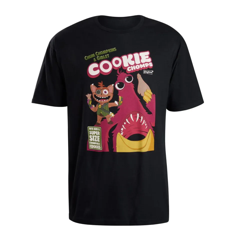 Huggy Wuggy Cookie Chomps tricou imprimeu