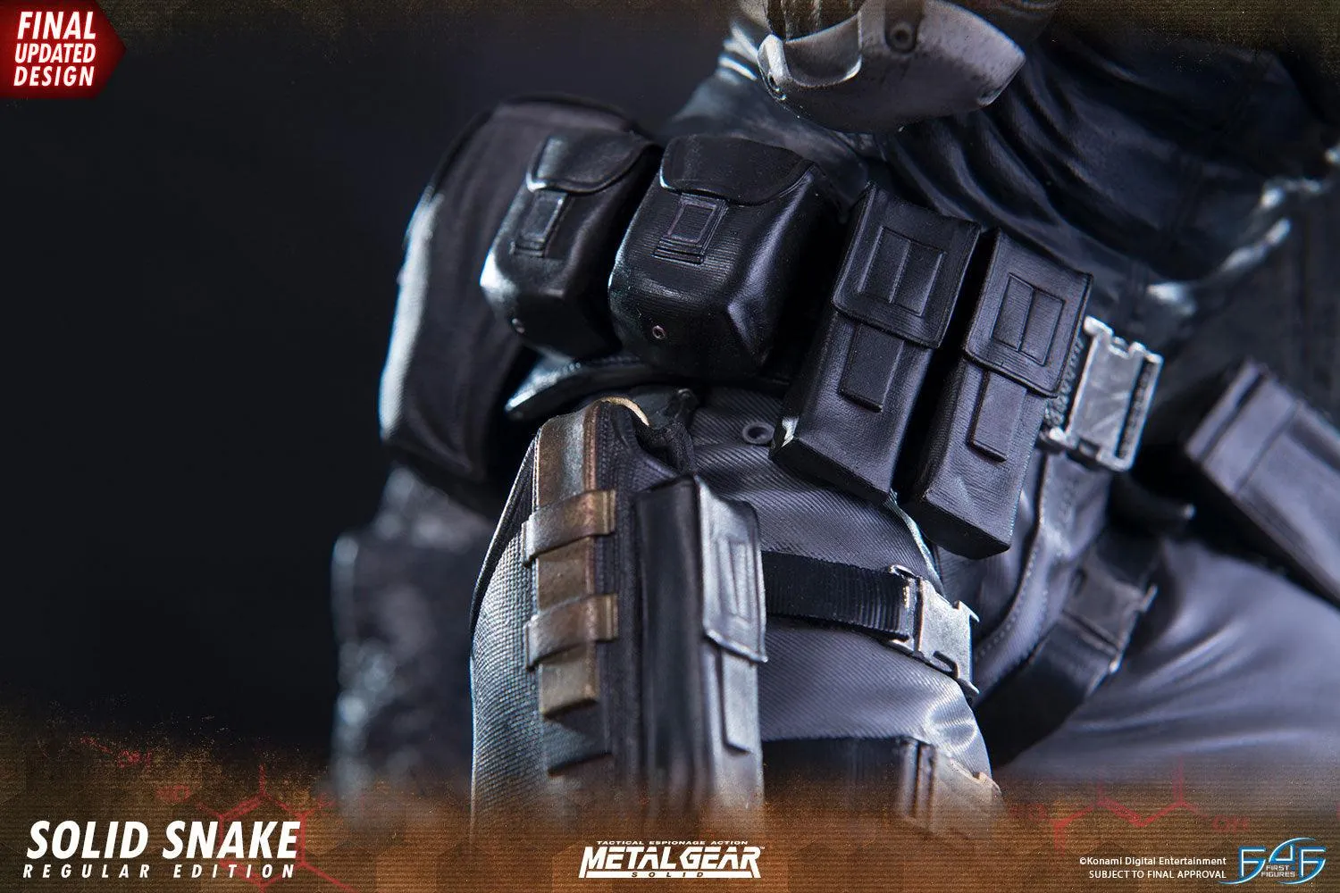 First 4 Figures Metal Gear Solid Snake statueta Regular 2 capete