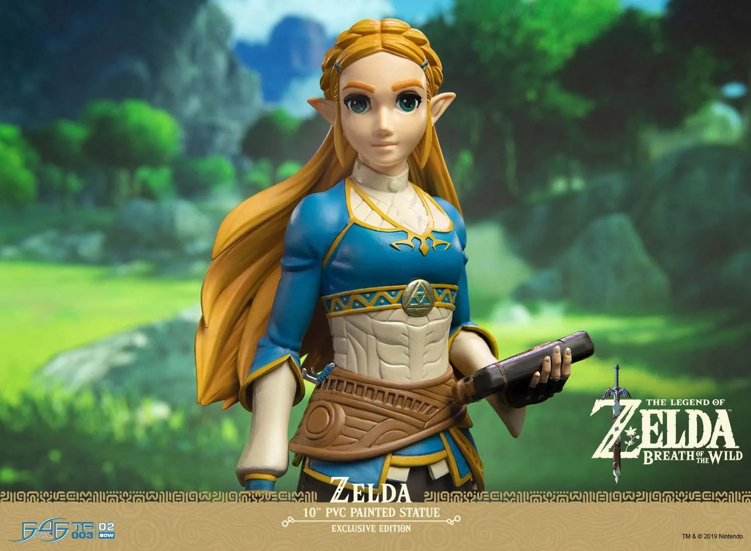 First 4 Figures Zelda Breath Wild Zelda Exclusive statuetă PVC LED