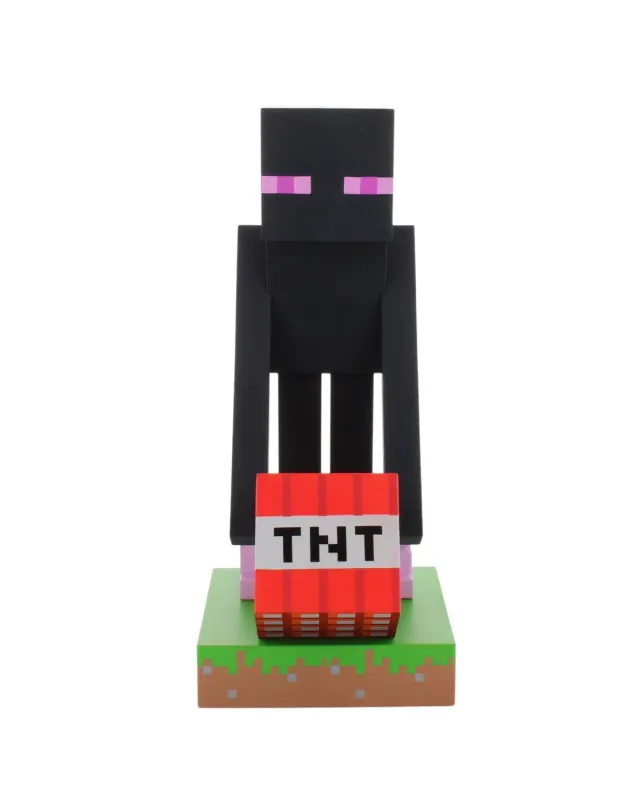 Exquisite Gaming Cable Guys Enderman suport controller negru