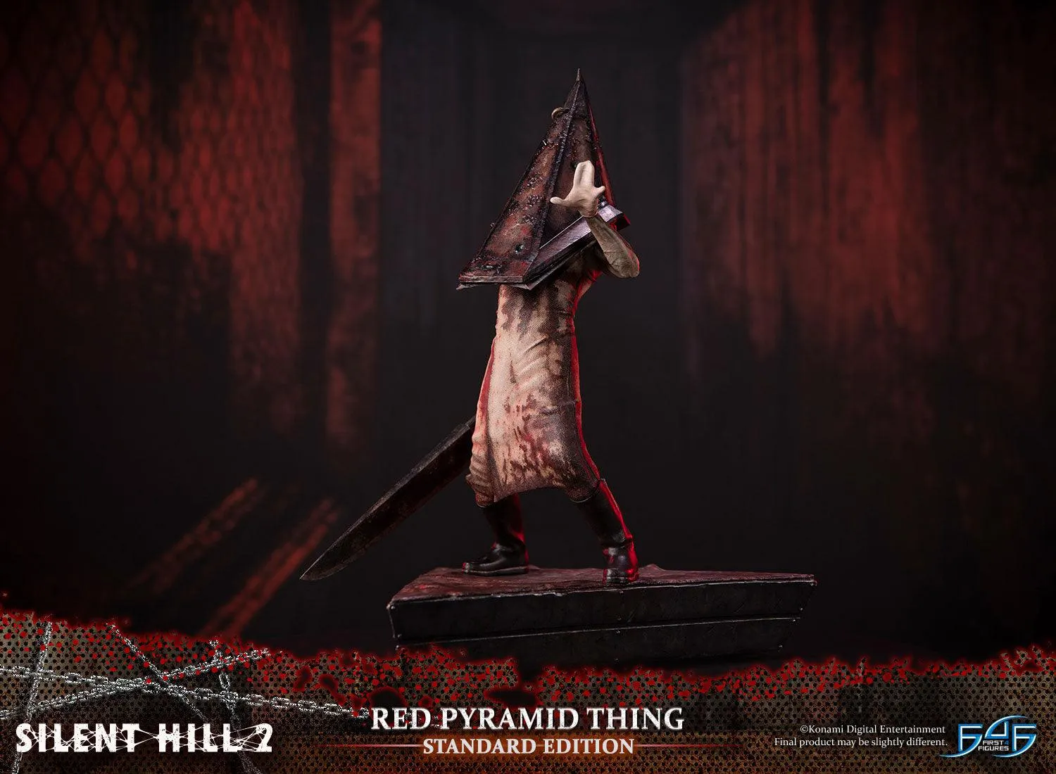 First 4 Figures Silent Hill Red Pyramid Thing statuetă rășină