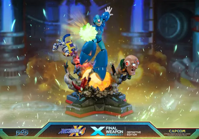 First 4 Figures Mega Man X4 X Final Weapon statuetă Definitive Edition