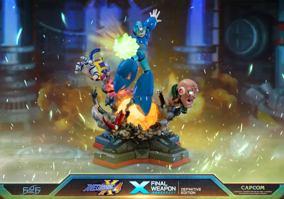 First 4 Figures Mega Man X4 X Final Weapon statuetă Definitive Edition